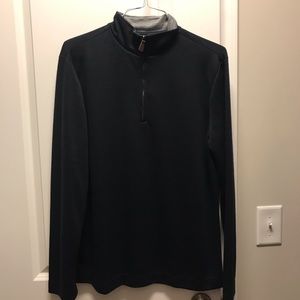 Men’s Navy Quarter Zip Sweater